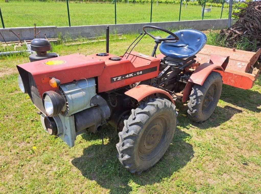 Malotraktor TZ-4K-14 + rotavátor - 2