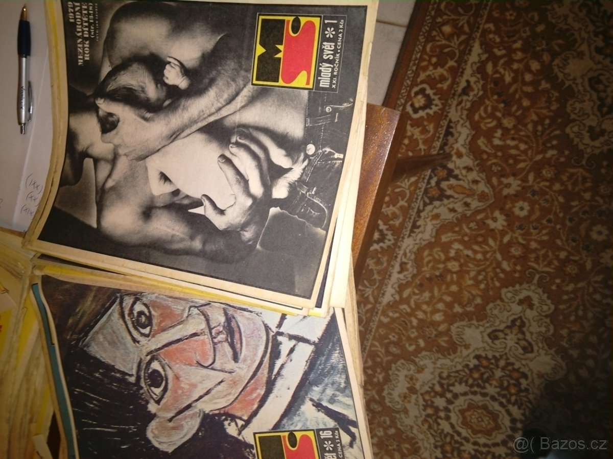 Časopis Mladý svět od 1967 - 2