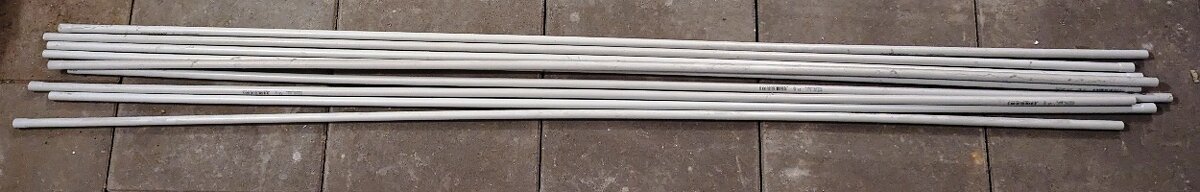 Plastová trubka pevná Malpro PT32016/2/S 16mm šedá - 2