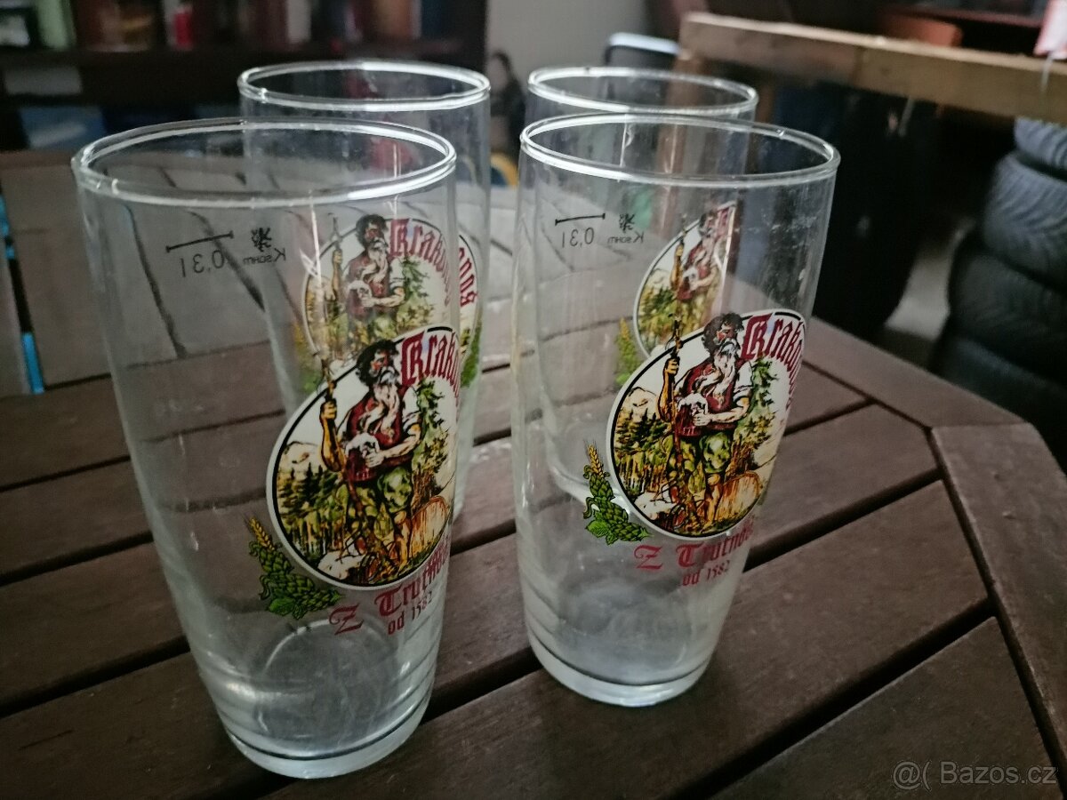 Pivní sklenice a na džbán - 2