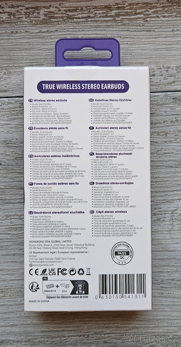 sluchátka EGA ET02 Pro - 2