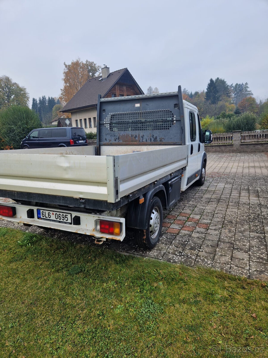 FIAT DUCATO valník, 7 míst - 2