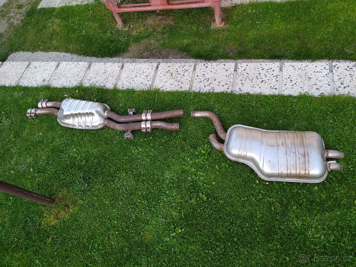 Prodám výfuk bez koroze na BMW E46 3,0D - 2