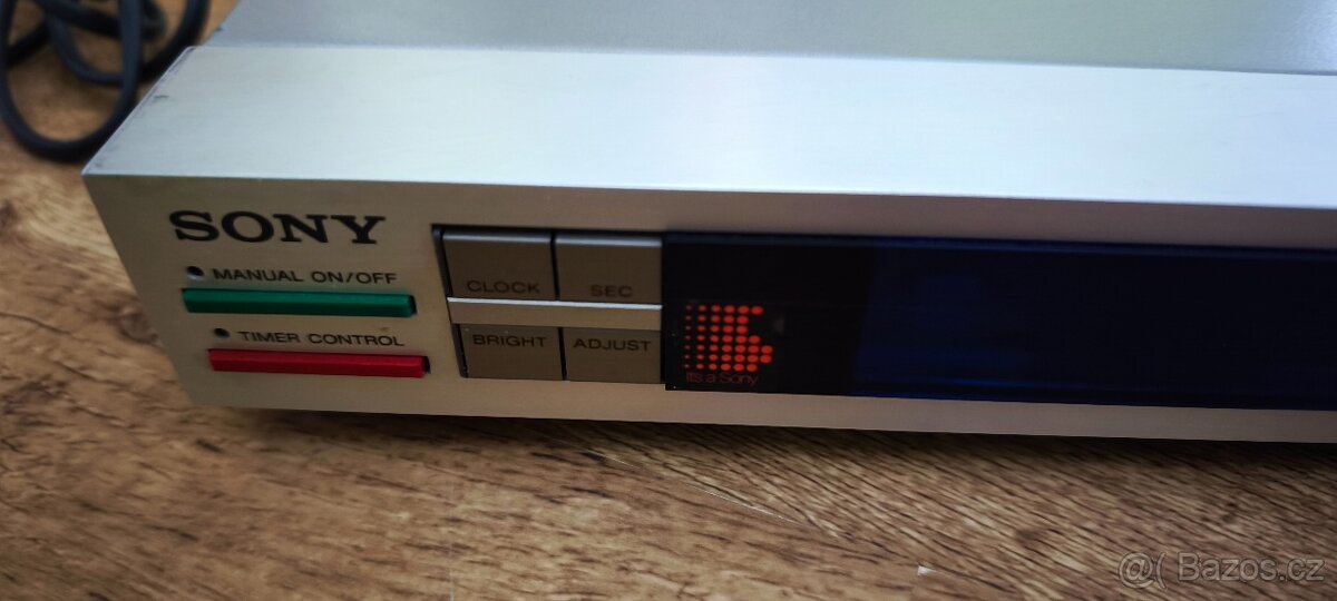 Vintage Audio Timer Sony PT D3,čti popis - 2