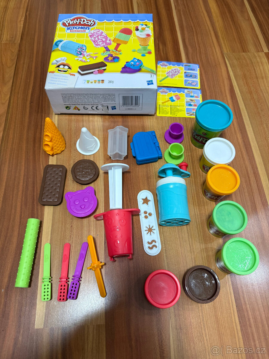 Play-Doh Kitchen Creations, výroba zmrzliny - 2