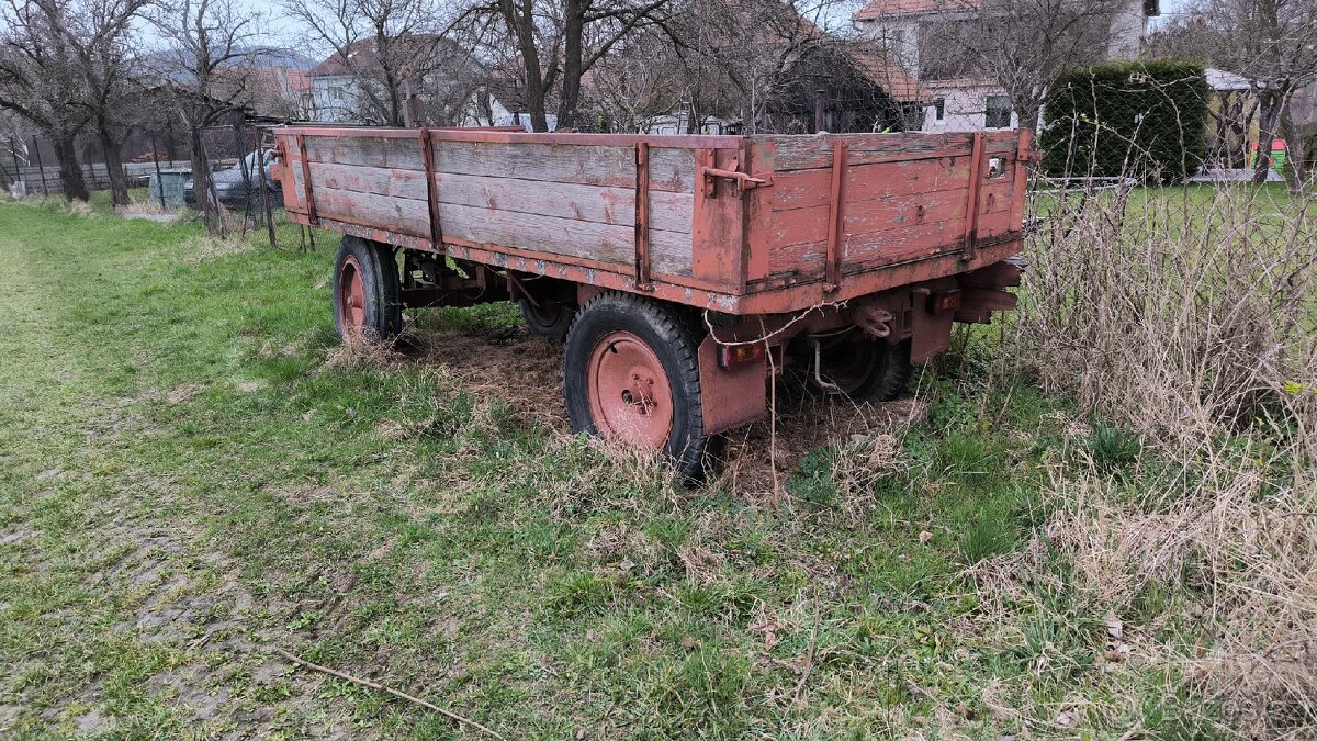 Vlečka 3,5t sklopka - 2