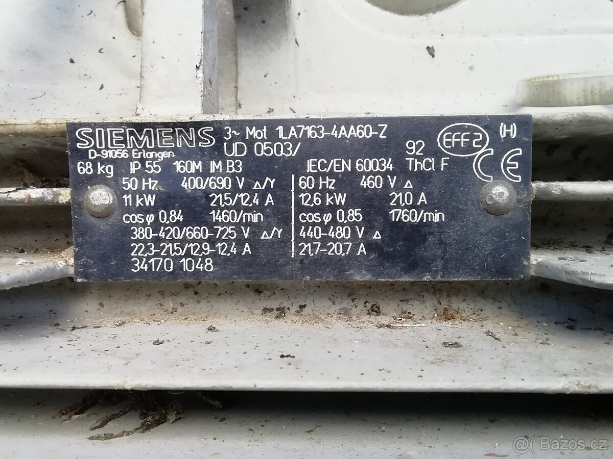 Elektromotor Siemens 11kw - 2