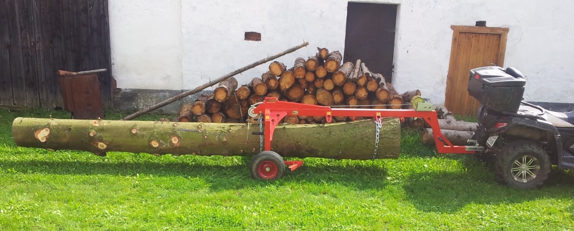 Vozík na klády - 2