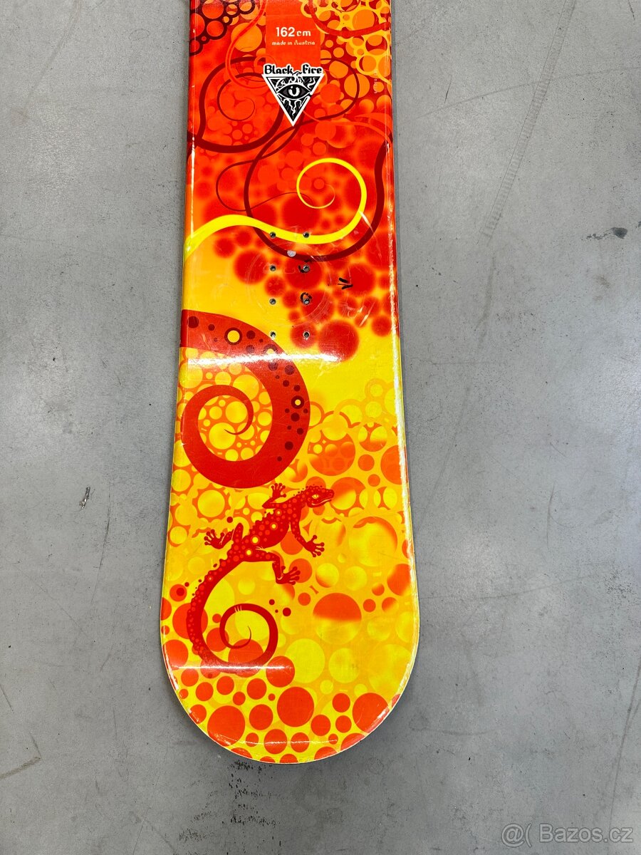 Snowboard Black Fire 162cm - 2