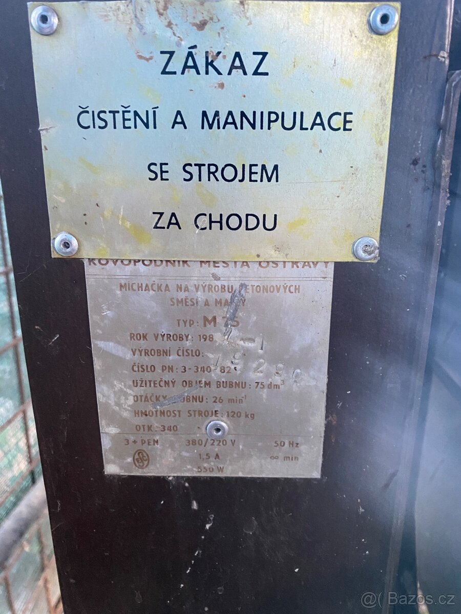 Stavební míchačka - 2