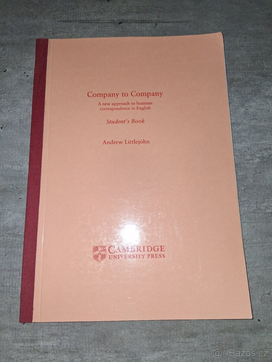Učebnice - Cambridge University Press /2 ks/. - 2