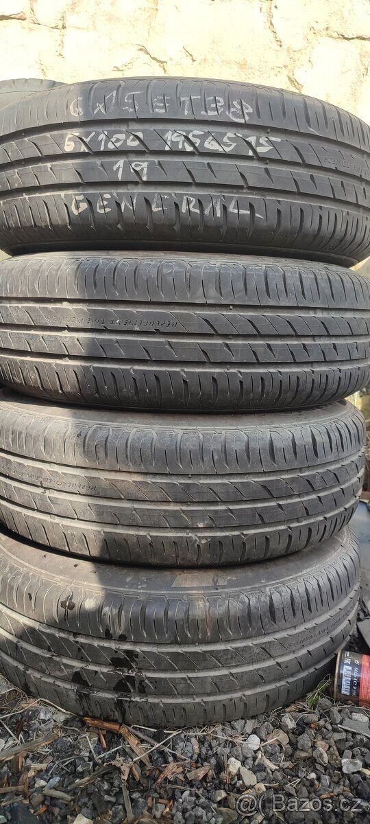 15´´ Letni Skoda Octavia 1 195/65 R15 5x100 - 2