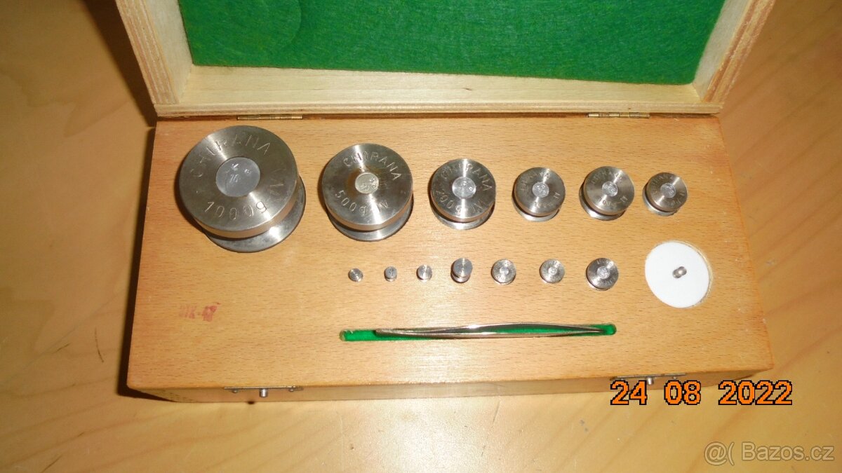 Sada laboratorního závaží... - 2