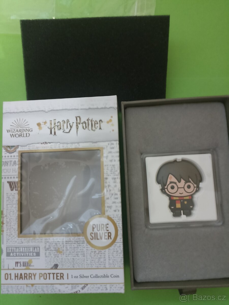 Stříbrné mince serie Harry Potter - Chibi mince - 2