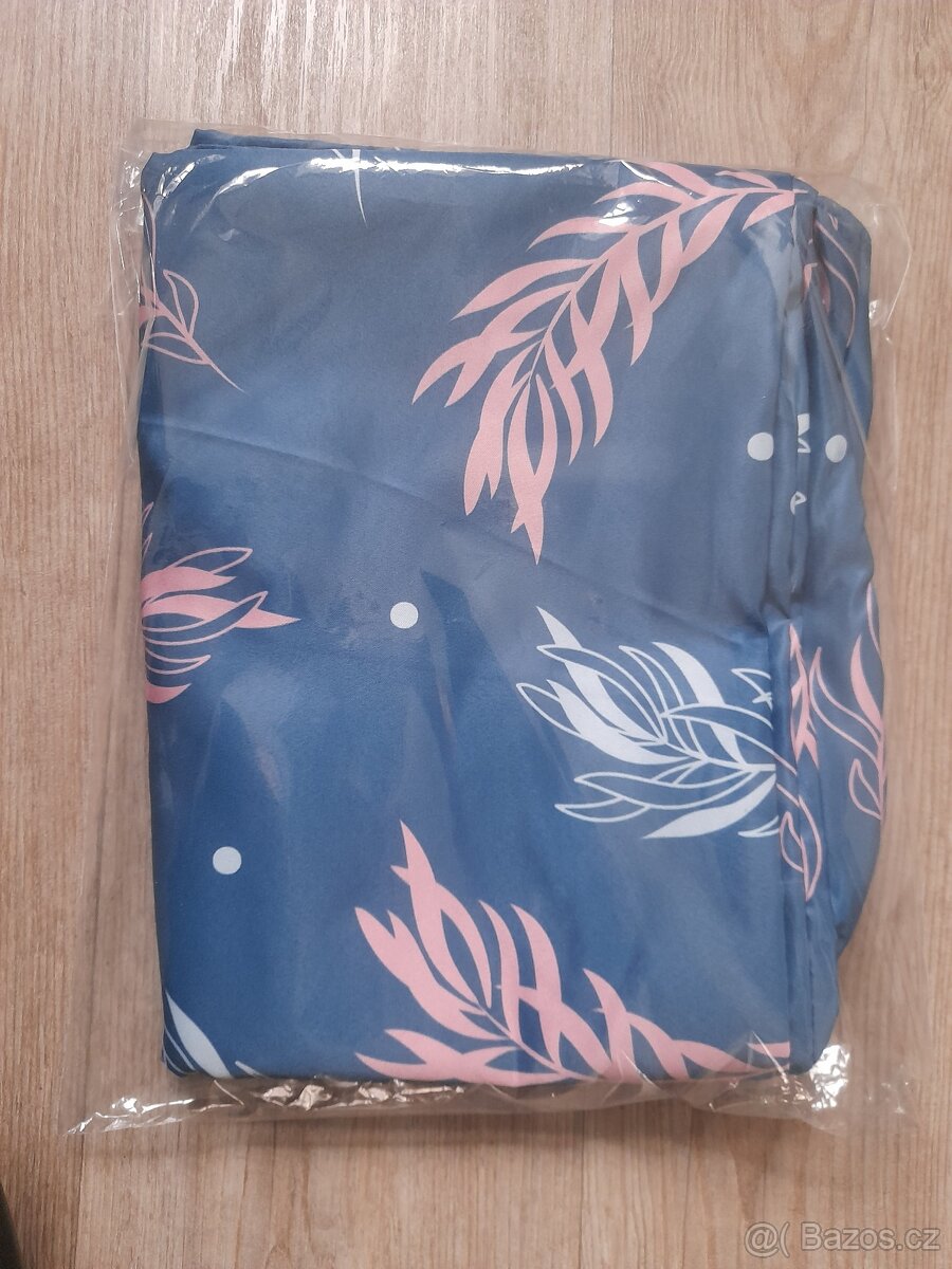 Povlečení Sablio barevná peříčka z česaného saténu - 2