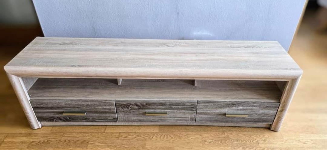 TV stolek dub Sonoma - 2