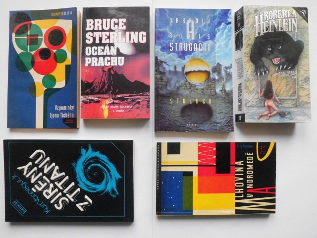 SCI-FI: Asimov,Bradbury,Lem,Vonnegut,Dick,Clarke,Wyndham ad. - 2