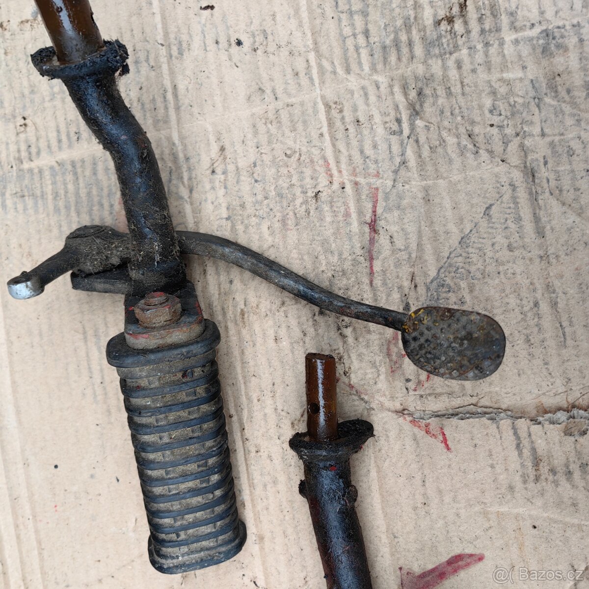 Jawa perak stupačky a pedál - 2