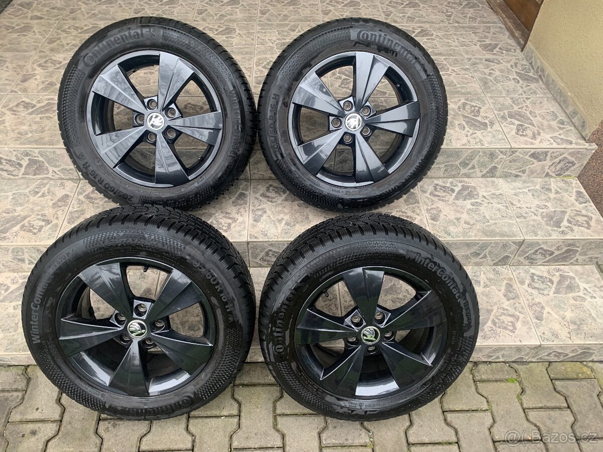 Škoda 205/60/16 zimní Continental - 2