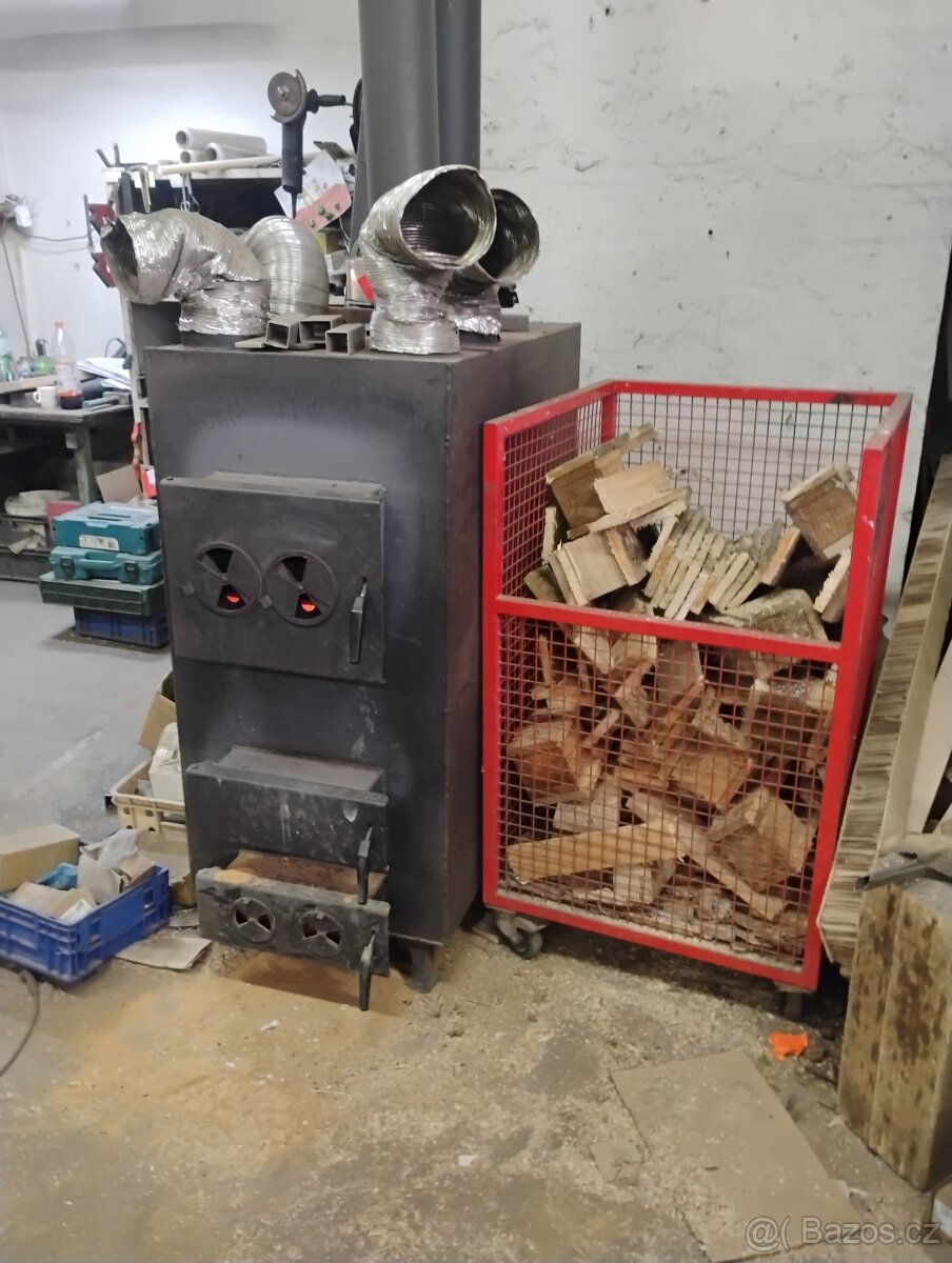 Teplovzdušné kamna 50kw - 2