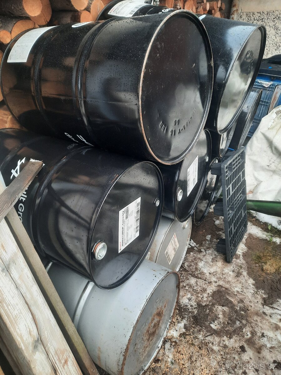 Plechový sud 200l - 2