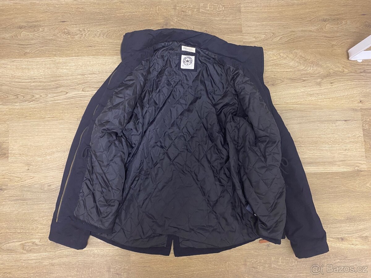 Delší prošívaná jarní bunda H&M 164 - 2