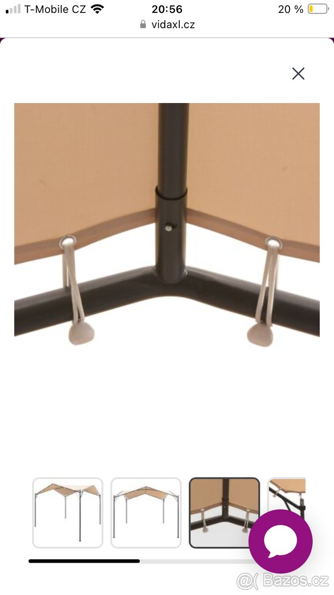 Zahradní altan , stan , přístřešek - 2