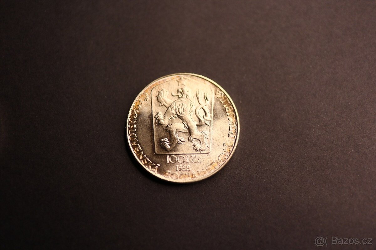 100 Kčs výstava poštovních známek - 2