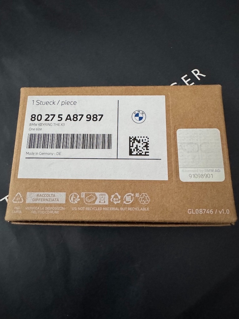 Klíčenka BMW X3 nová - 2