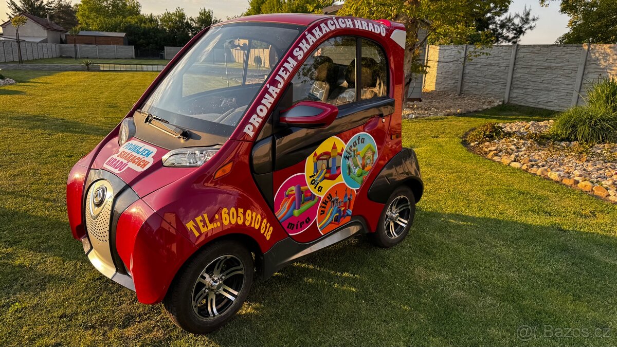 Elektro auto,elektro tříkolka,4 kolka ELBLESK