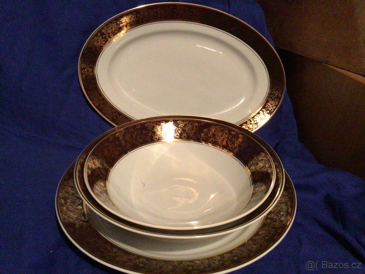 Jídelní souprava- Ruční malba - 2