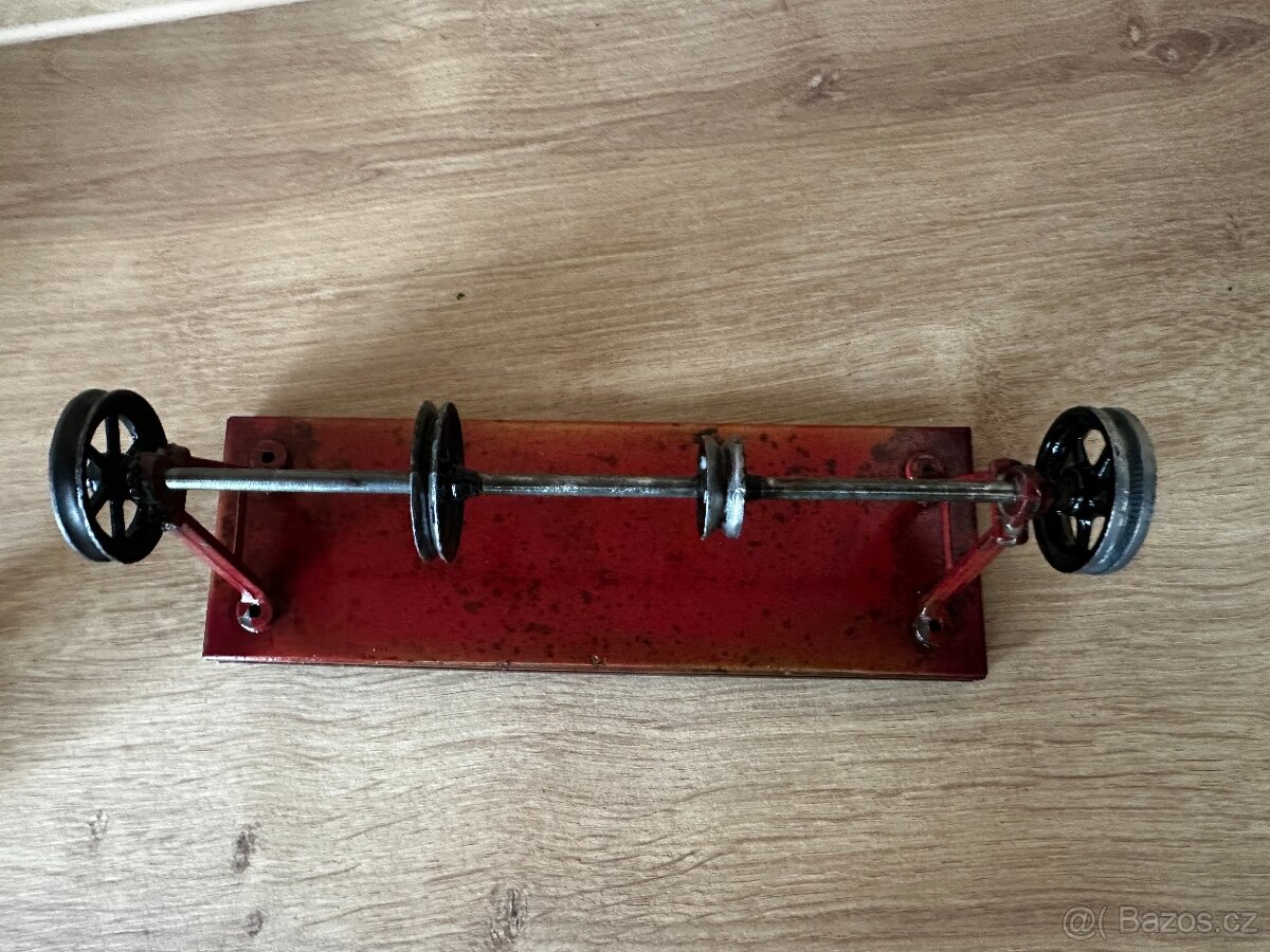 Parní stroj - TRANSMISE - převodovka - 2