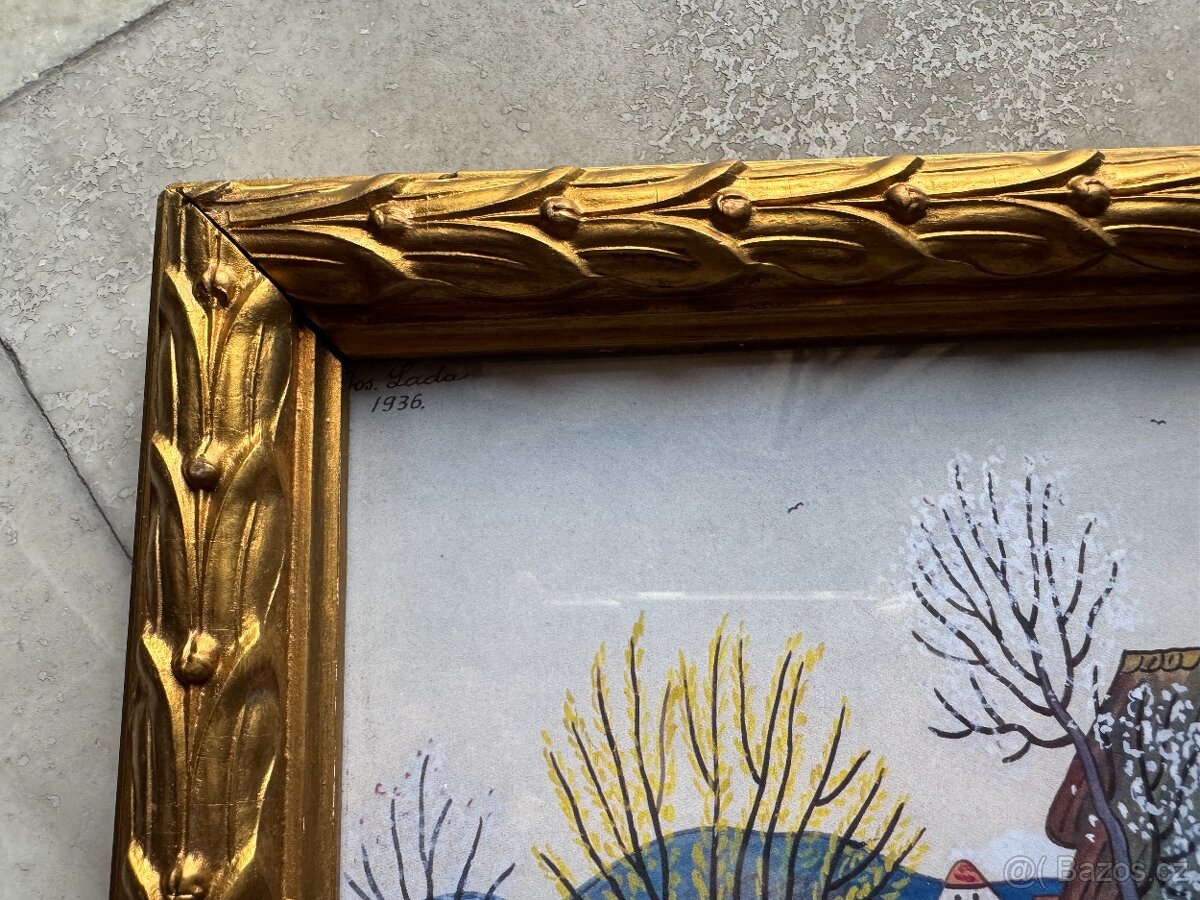 Josef Lada - DĚTSKÉ HRY na JAŘE 1936 - 2