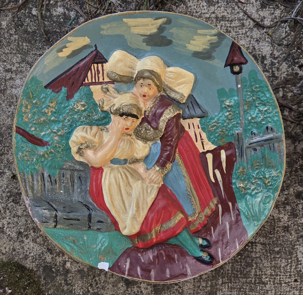 Nástěnné obrazy / desky - sádrové - 2