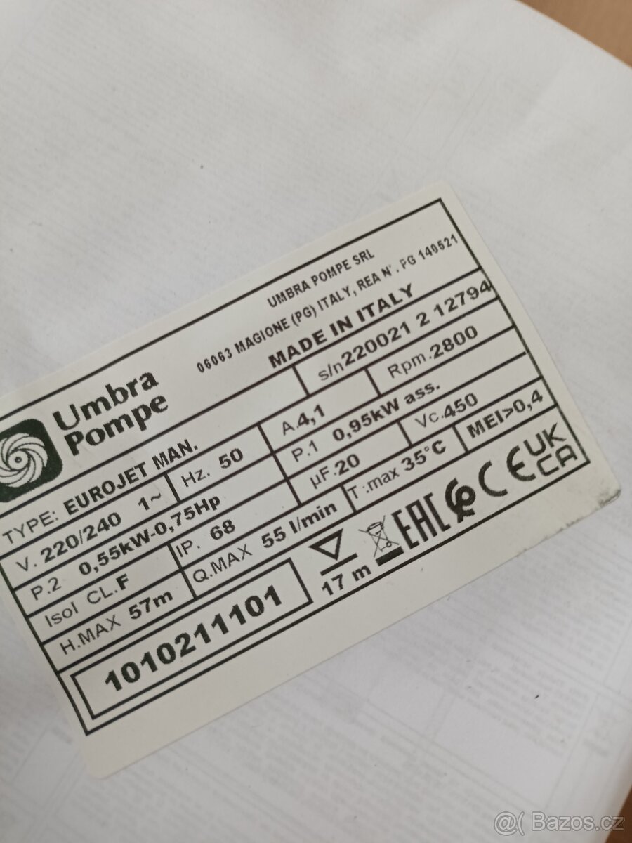 Čerpadlo do studny - 2