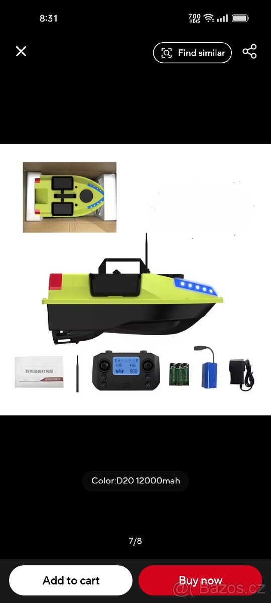 Zakrmovací loďka gps 2025 - 2