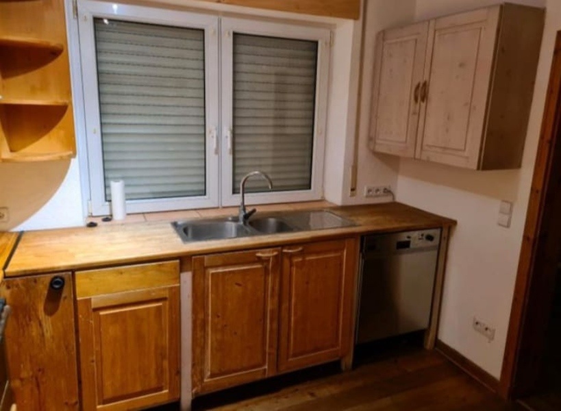 Kuchyňská linka z masivu se spotřebiči,5729 - 2