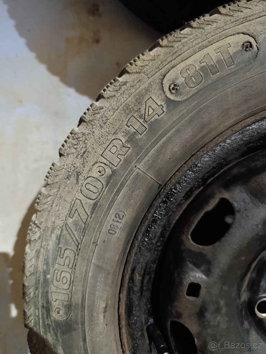 Zimní plechová kola Fabia - 2