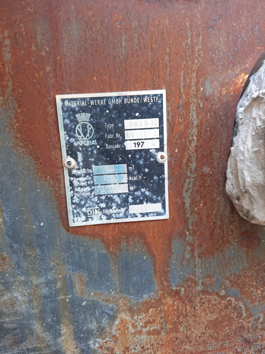 Prodám starší krbová kamna - 2