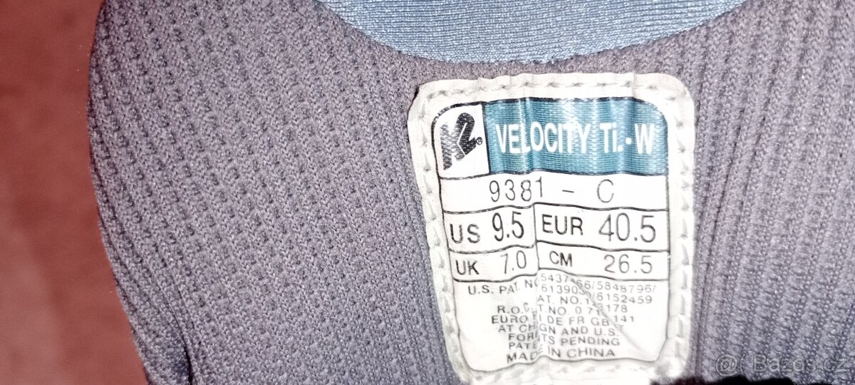 Kolečkové inline brusle K2, vel. 40,5 - 2