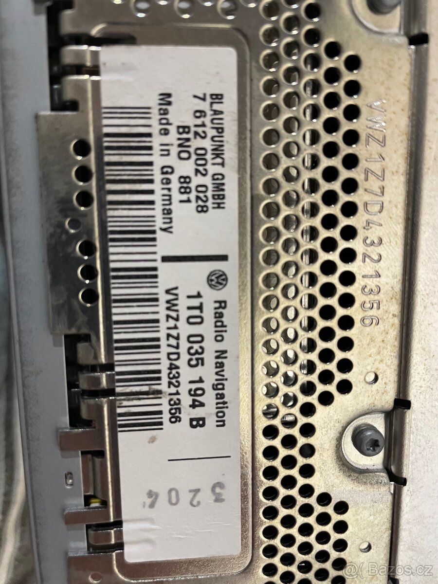 VW originální rádio - 2