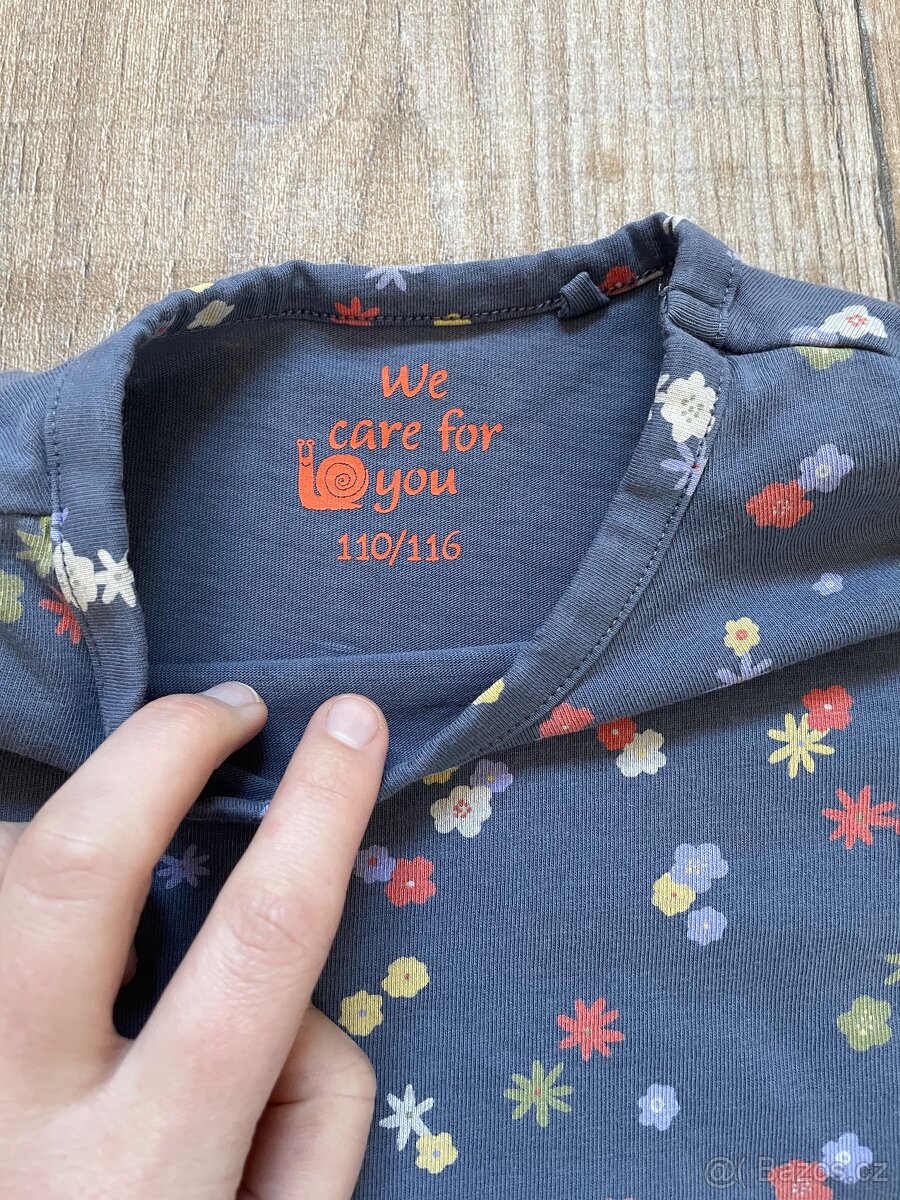 Dívčí triko Tchibo 110/116 dlouhý rukáv - 2