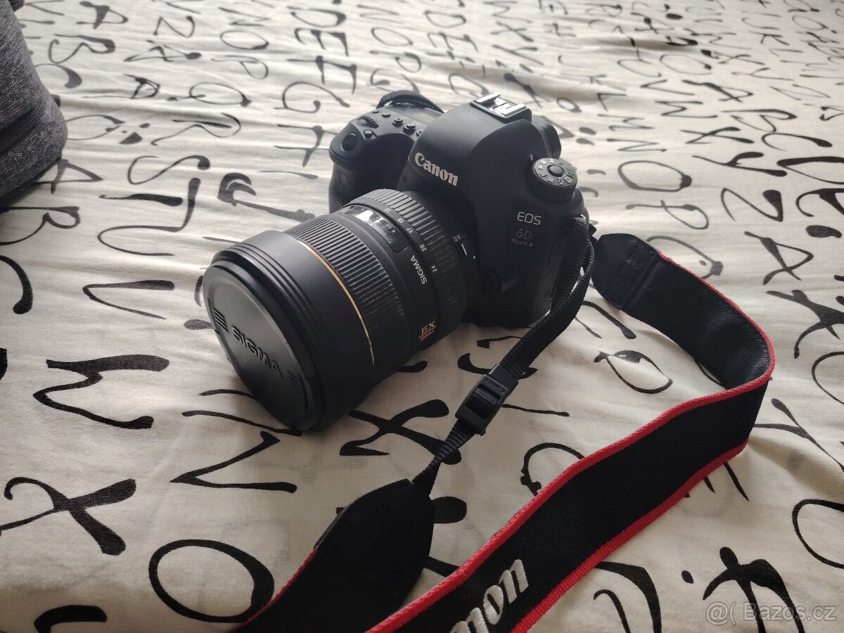 Canon eos 6D Mark II + objekiv + příslušenství - 2