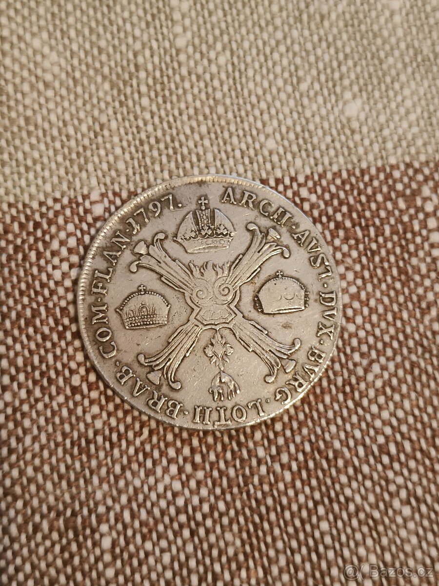 Tolar křížový František II. 1797 - 2