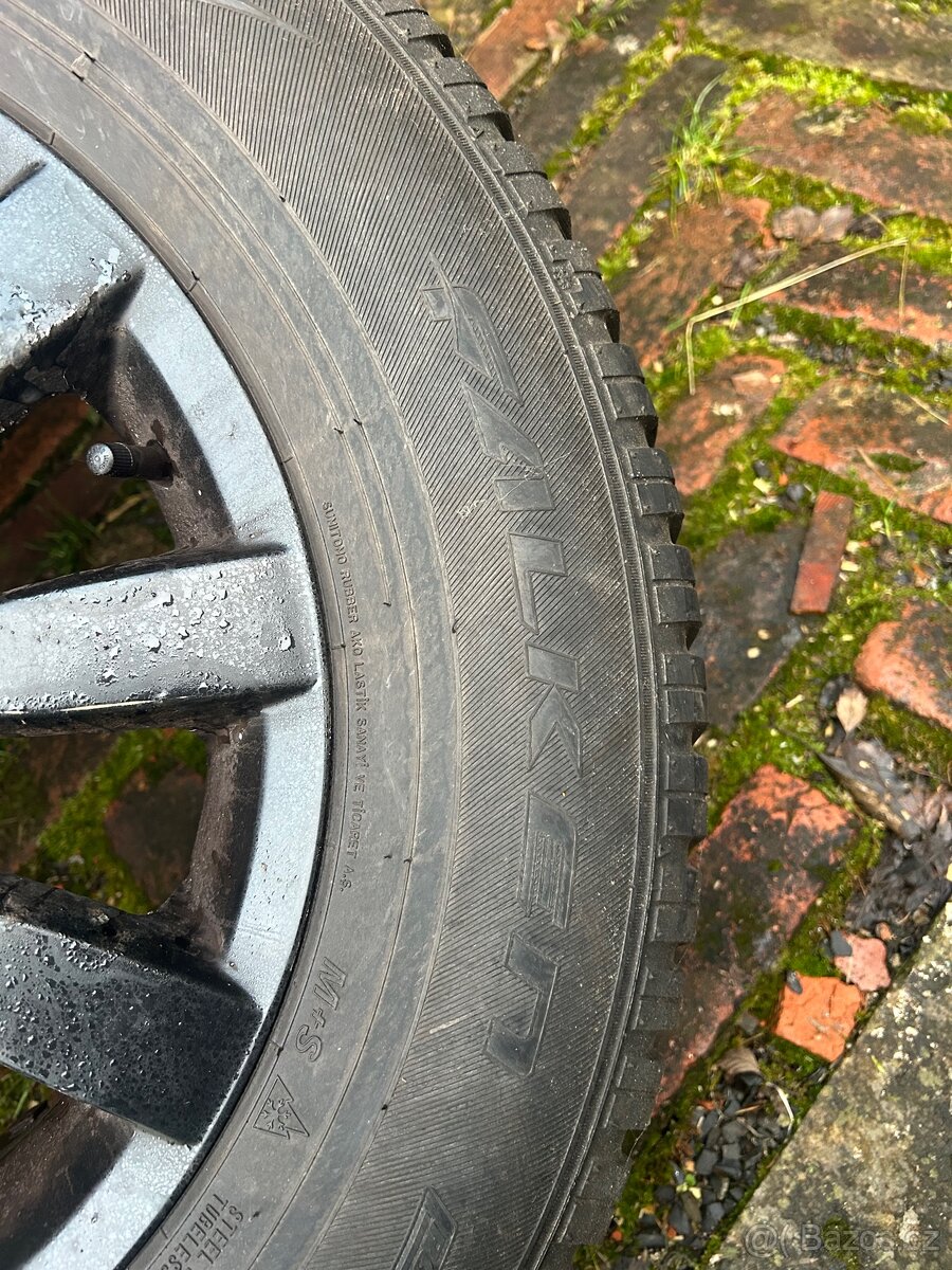 Zimní pneu na al discich - 2