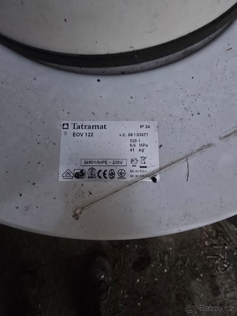 Prodam bojler tatramat 120l - 2