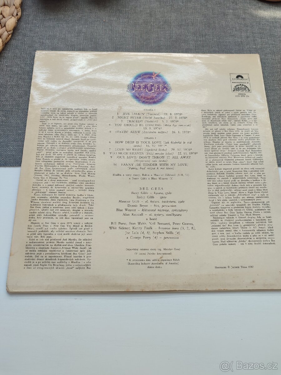 LP - Bee Gees - Greatest 1980 - 2