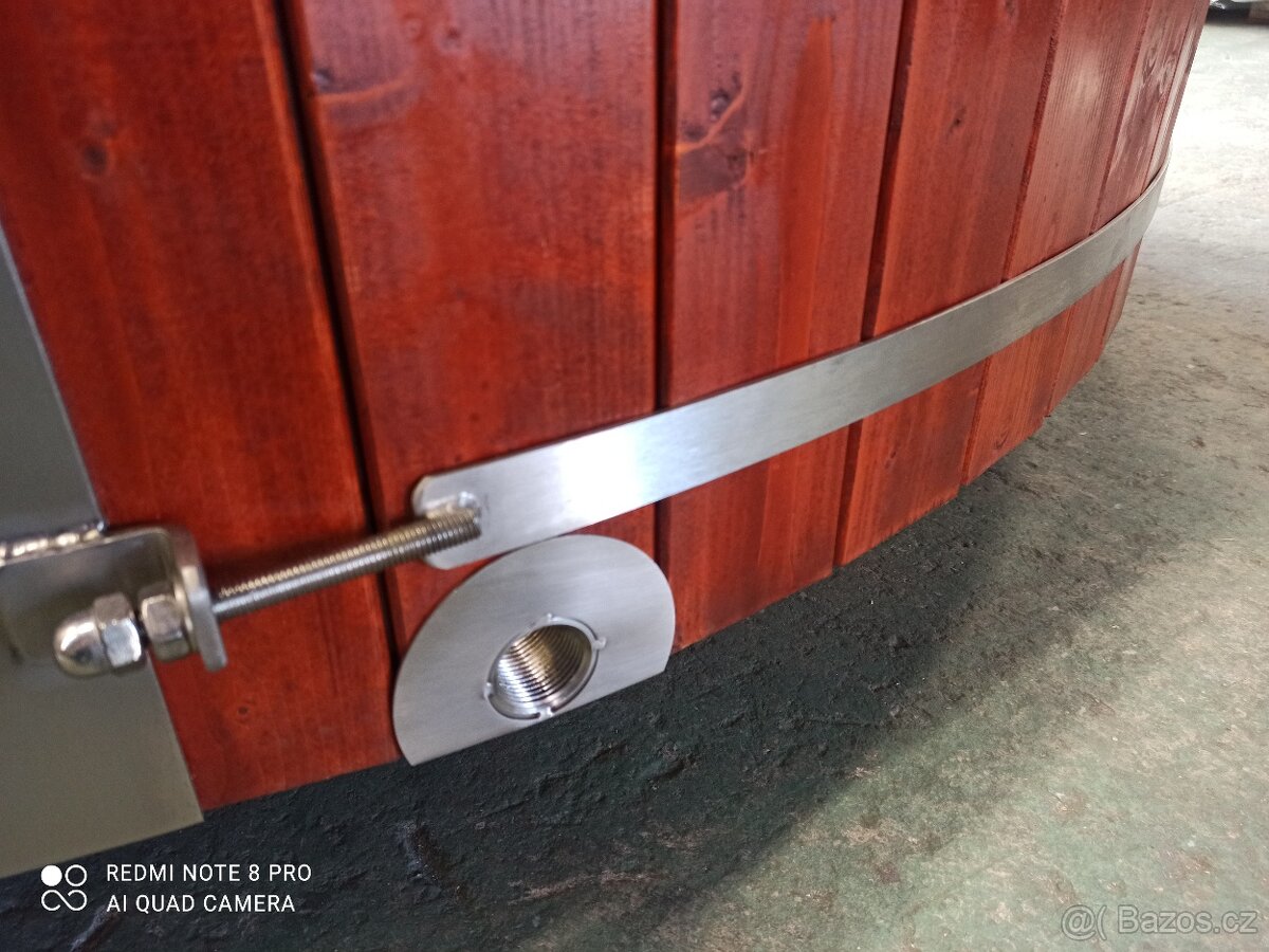 Nerezový koupací sud.káď. - 2