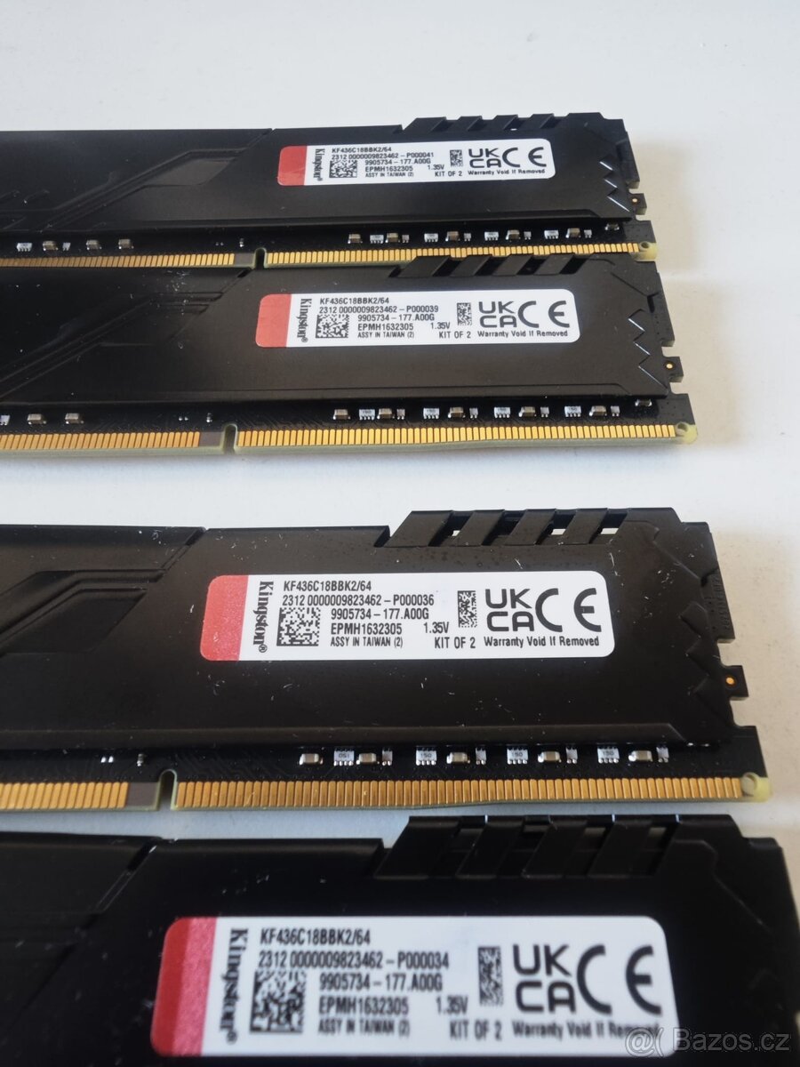 4x32 RAM Kingston FURY Beast (2x kit) - 2