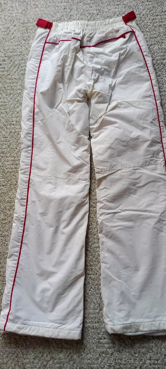 bílé dámské oteplovačky vel.S - 2